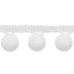 Expo 20 yards of 1 1/2 " Bonita Pom Pom Fringe Trim Expo 20 yards of 1 1/2 " Bonita Pom Pom Fringe Trim